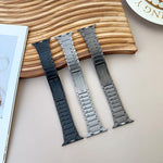 曲面側可拆卸不鏽鋼錶帶，適用於 Apple Watch 46mm / 49mm / 45mm / 44mm，適用於 Apple Watch 42mm / 41mm / 40mm / 38mm