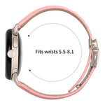 荔枝紋星光龜背扣皮革錶帶，適用於 Google Pixel Watch 4 / 3 / 2 / 1 41mm