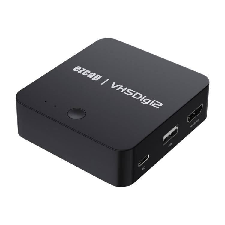 Ezcap 181P 視頻擷取盒 VHSDigi2 AV 錄影機 VHS 轉 MP4 轉換器，Ezcap 181P