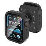 鋼化膜一體成型鋁合金錶殼，適用於 Apple Watch Series 11 / 10 46mm