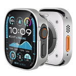 鋼化膜一體成型鋁合金錶殼，適用於 Apple Watch Ultra 3 / 2 / 1 49mm