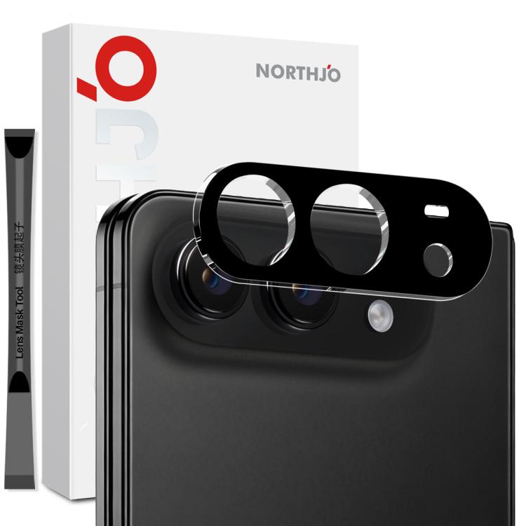 NORTHJO 相機鏡頭保護 3D 高清鋼化玻璃膜，適用於 iPhone 17 Pro Max、iPhone 17 Pro、iPhone 17、iPhone Air