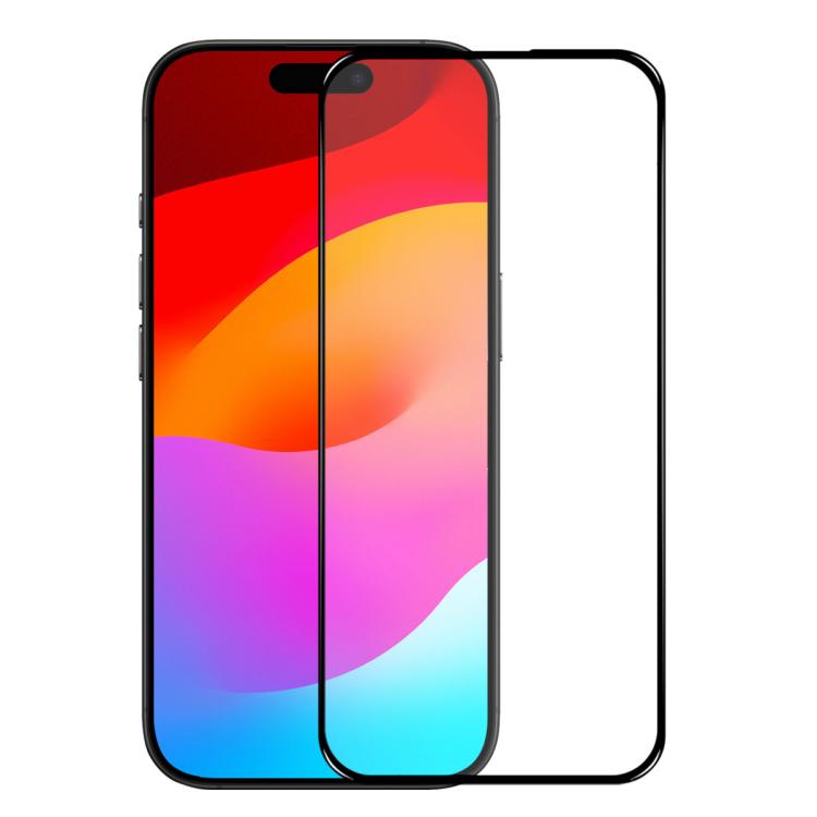 2片裝 NORTHJO A++ 0.3mm 全膠絲印鋼化玻璃膜，適用於 iPhone 17 Pro Max、iPhone 17 Pro、iPhone 17、iPhone Air