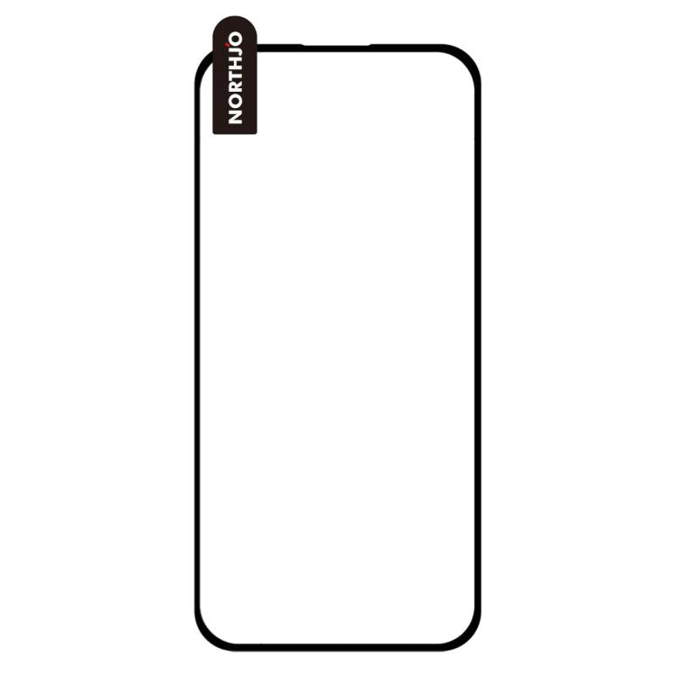 2片裝 NORTHJO A++ 0.3mm 全膠絲印鋼化玻璃膜，適用於 iPhone 17 Pro Max、iPhone 17 Pro、iPhone 17、iPhone Air