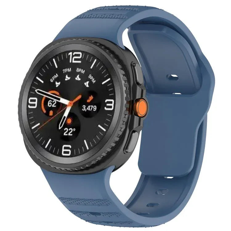 點狀釋放扣矽膠錶帶，適用於 Samsung Galaxy Watch8 / Watch8 Classic