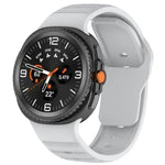 點狀釋放扣矽膠錶帶，適用於 Samsung Galaxy Watch8 / Watch8 Classic