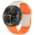 點狀釋放扣矽膠錶帶，適用於 Samsung Galaxy Watch8 / Watch8 Classic