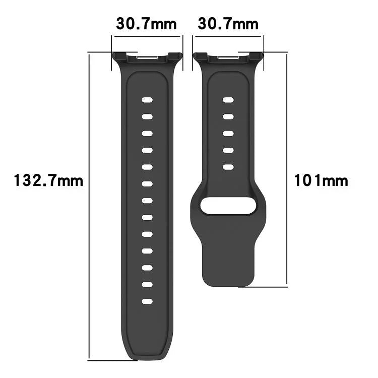 點狀釋放扣矽膠錶帶，適用於 Samsung Galaxy Watch8 / Watch8 Classic