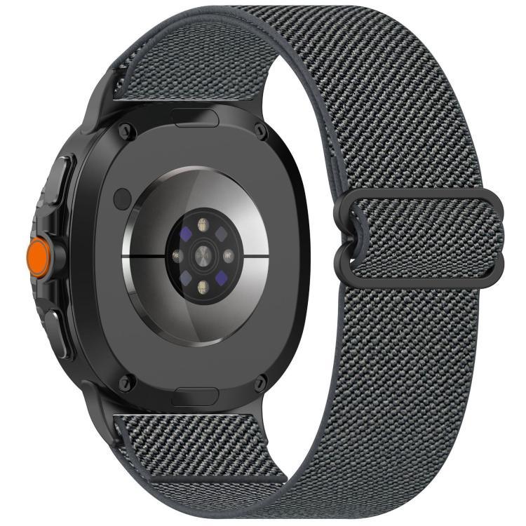 民族風彈性尼龍編織錶帶，適用於 Samsung Galaxy Watch8 / Watch8 Classic