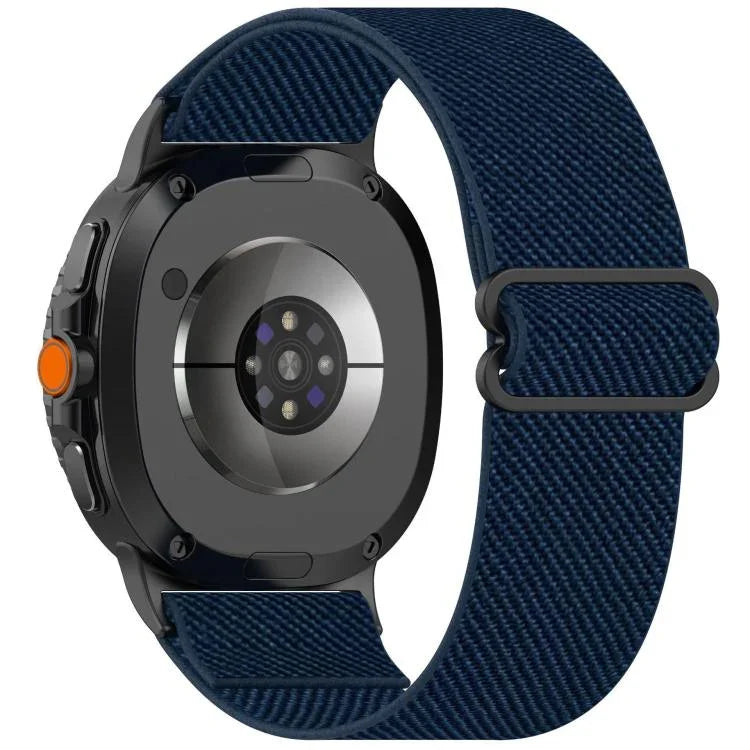Ethnic Style Elastic Nylon Braided Watch Band, For Samsung Galaxy Watch8 / Watch8 Classic