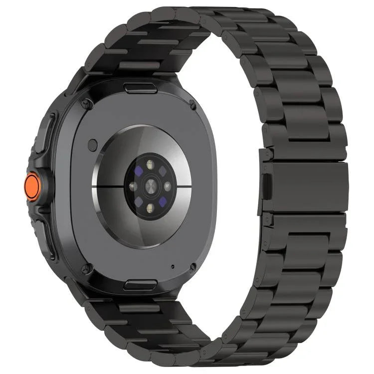 纖細三珠不鏽鋼錶帶，適用於 Samsung Galaxy Watch8 / Watch8 Classic