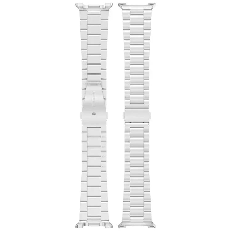 纖細三珠不鏽鋼錶帶，適用於 Samsung Galaxy Watch8 / Watch8 Classic