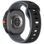反扣雙色矽膠錶帶，適用於 Samsung Galaxy Watch8 / Watch8 Classic
