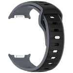 反扣雙色矽膠錶帶，適用於 Samsung Galaxy Watch8 / Watch8 Classic