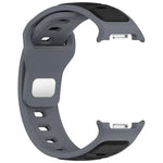 反扣雙色矽膠錶帶，適用於 Samsung Galaxy Watch8 / Watch8 Classic