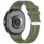 混合尼龍編織矽膠錶帶，適用於 Samsung Galaxy Watch8 / Watch8 Classic