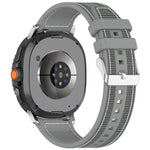 混合尼龍編織矽膠錶帶，適用於 Samsung Galaxy Watch8 / Watch8 Classic