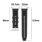 混合尼龍編織矽膠錶帶，適用於 Samsung Galaxy Watch8 / Watch8 Classic