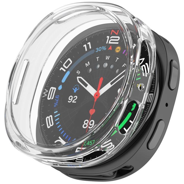 全覆蓋電鍍 TPU 手錶保護殼，適用於 Samsung Galaxy Watch 8 44mm，適用於 Samsung Galaxy Watch 8 40mm