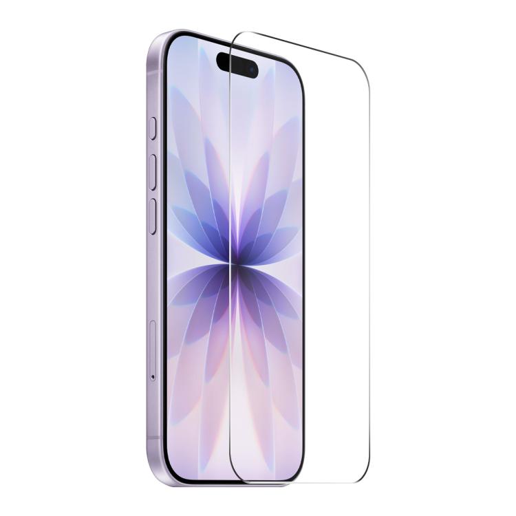 ENKAY 加厚膠無白邊 9H 大弧邊高鋁矽鋼化玻璃膜，適用於 iPhone 17 Pro Max、iPhone 17 Pro、iPhone 17、iPhone Air