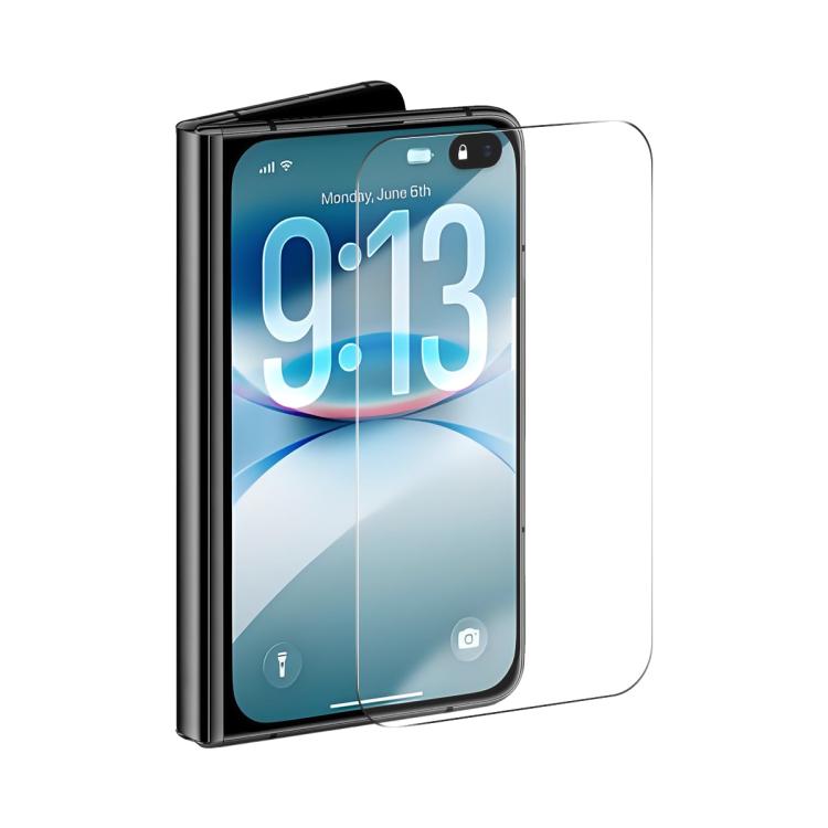 ENKAY 加厚膠無白邊 9H 大弧邊高鋁矽鋼化玻璃膜，適用於 iPhone 17 Pro Max、iPhone 17 Pro、iPhone 17、iPhone Air