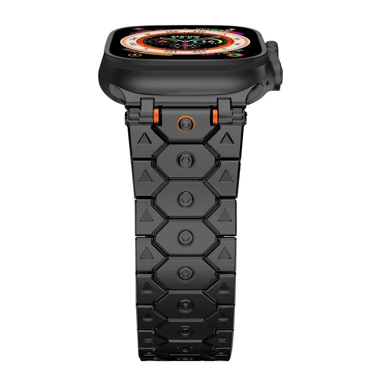 八角形不鏽鋼錶殼，適用於Apple Watch 46mm / 49mm / 45mm / 44mm