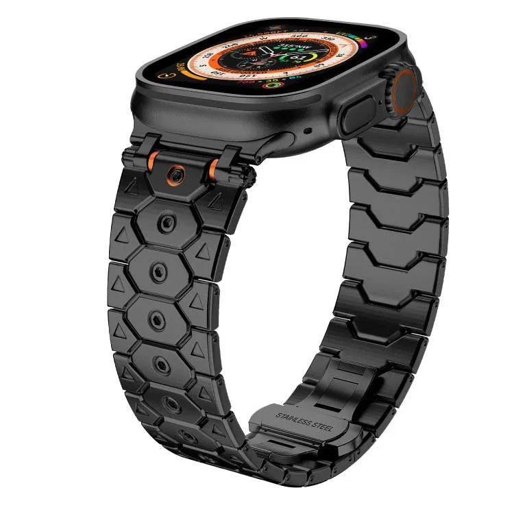 八角形不鏽鋼錶殼，適用於Apple Watch 46mm / 49mm / 45mm / 44mm