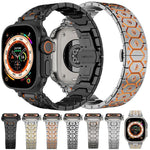 八角形不鏽鋼錶殼，適用於Apple Watch 46mm / 49mm / 45mm / 44mm