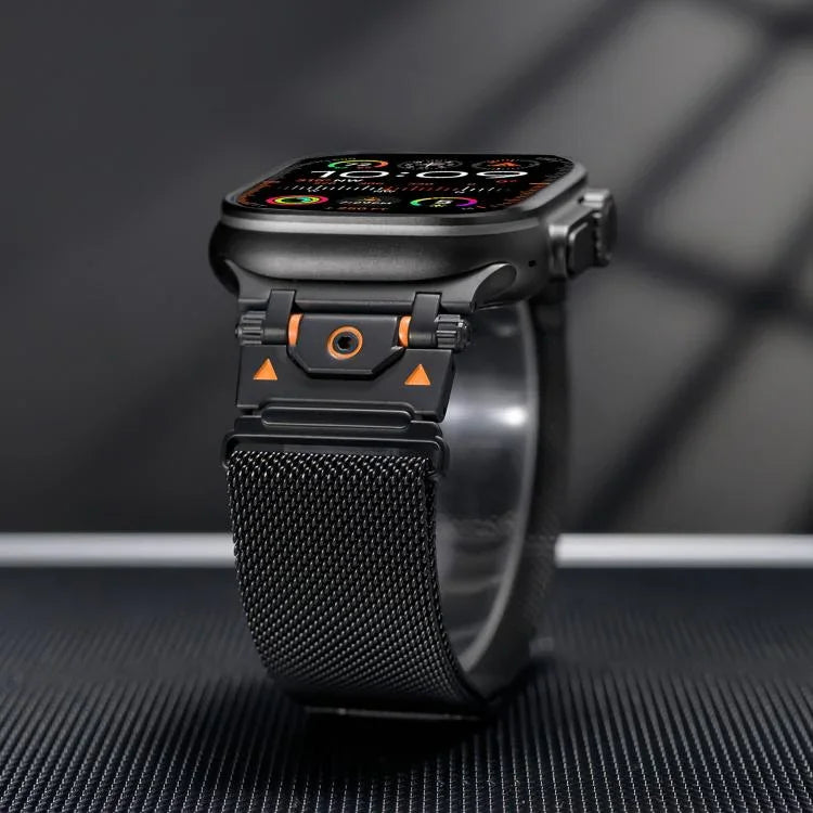 米蘭鋼磁吸錶帶，適用於Apple Watch 46mm / 49mm / 45mm / 44mm