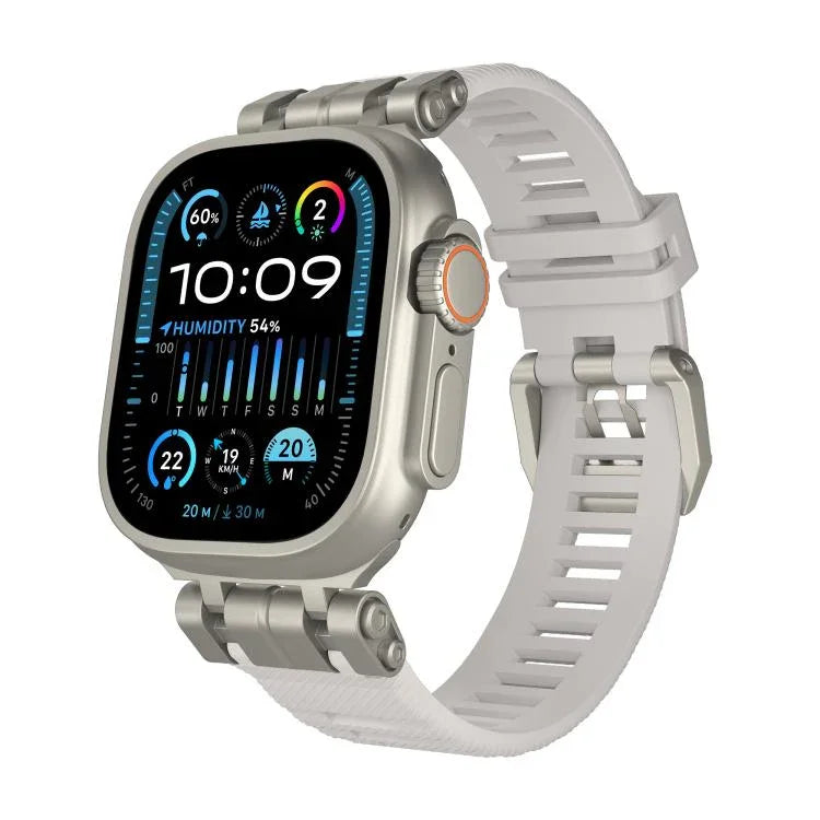 H016功能系列斜紋質感TPU錶帶，適用於Apple Watch 46mm / 49mm / 45mm / 44mm
