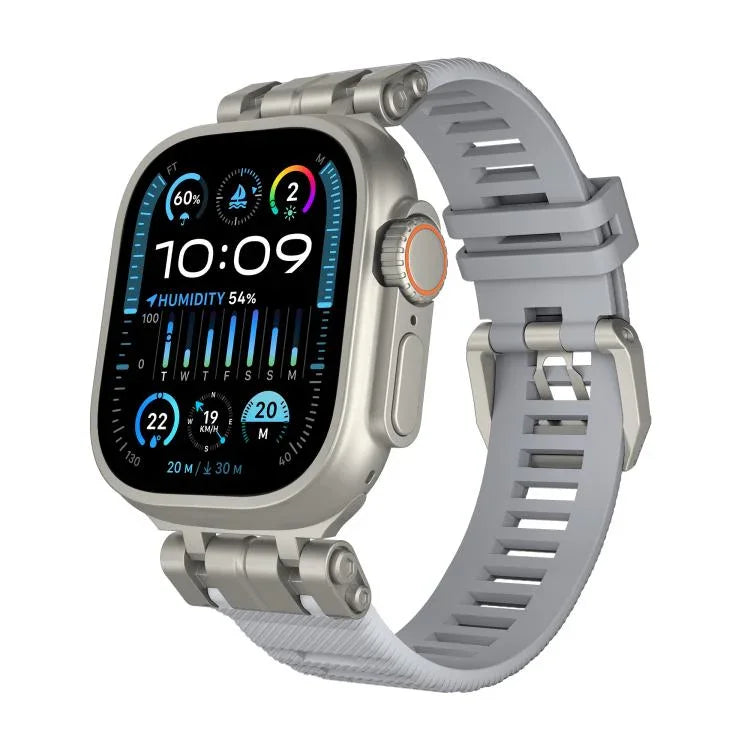 H016功能系列斜紋質感TPU錶帶，適用於Apple Watch 46mm / 49mm / 45mm / 44mm