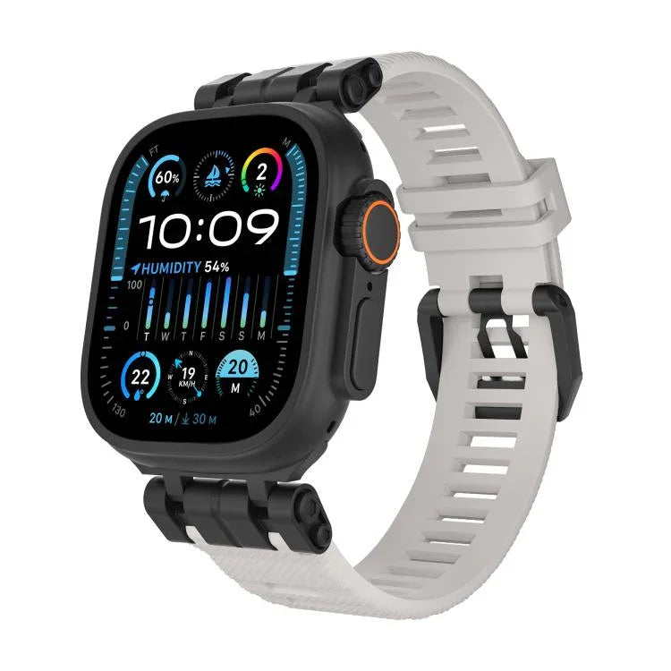 H016功能系列斜紋質感TPU錶帶，適用於Apple Watch 46mm / 49mm / 45mm / 44mm