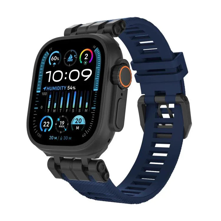 H016功能系列斜紋質感TPU錶帶，適用於Apple Watch 46mm / 49mm / 45mm / 44mm