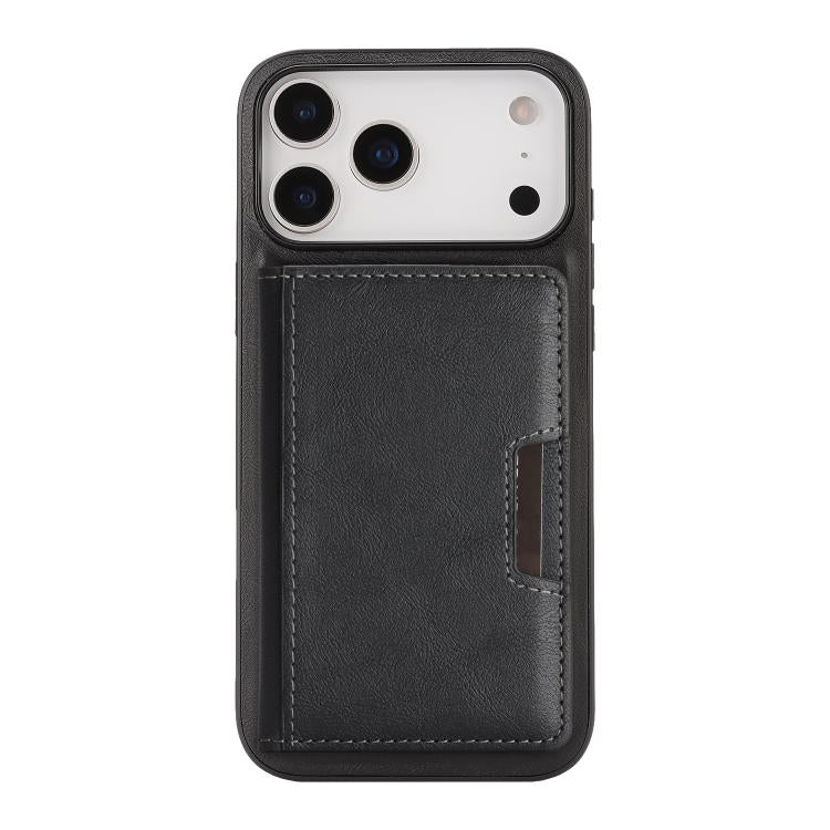 Kalebol 強力 MagSafe 磁吸雙折卡包皮革手機殼，適用於 iPhone 17 Pro Max、iPhone 17 Pro、iPhone 17、iPhone Air