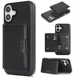 Kalebol 強力 MagSafe 磁吸雙折卡包皮革手機殼，適用於 iPhone 17 Pro Max、iPhone 17 Pro、iPhone 17、iPhone Air