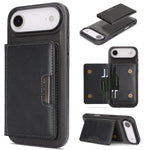 Kalebol 強力 MagSafe 磁吸雙折卡包皮革手機殼，適用於 iPhone 17 Pro Max、iPhone 17 Pro、iPhone 17、iPhone Air