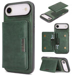 Kalebol 強力 MagSafe 磁吸雙折卡包皮革手機殼，適用於 iPhone 17 Pro Max、iPhone 17 Pro、iPhone 17、iPhone Air