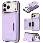 Kalebol 強力 MagSafe 磁吸雙折卡包皮革手機殼，適用於 iPhone 17 Pro Max、iPhone 17 Pro、iPhone 17、iPhone Air