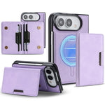 Kalebol 強力 MagSafe 磁吸雙折卡包皮革手機殼，適用於 iPhone 17 Pro Max、iPhone 17 Pro、iPhone 17、iPhone Air