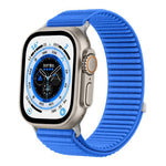 編織尼龍魔鬼氈金屬接口錶帶，適用於Apple Watch 46mm / 49mm / 45mm / 44mm、Apple Watch 42mm / 41mm / 40mm / 38mm