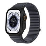 編織尼龍魔鬼氈金屬接口錶帶，適用於Apple Watch 46mm / 49mm / 45mm / 44mm、Apple Watch 42mm / 41mm / 40mm / 38mm