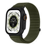 編織尼龍魔鬼氈金屬接口錶帶，適用於Apple Watch 46mm / 49mm / 45mm / 44mm、Apple Watch 42mm / 41mm / 40mm / 38mm