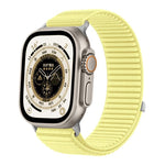 編織尼龍魔鬼氈金屬接口錶帶，適用於Apple Watch 46mm / 49mm / 45mm / 44mm、Apple Watch 42mm / 41mm / 40mm / 38mm