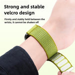編織尼龍魔鬼氈金屬接口錶帶，適用於Apple Watch 46mm / 49mm / 45mm / 44mm、Apple Watch 42mm / 41mm / 40mm / 38mm