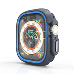 雙色半包覆PC保護殼，適用於Apple Watch 44mm / 45mm，適用於Apple Watch Ultra 49mm