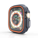 雙色半包覆PC保護殼，適用於Apple Watch 44mm / 45mm，適用於Apple Watch Ultra 49mm