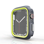雙色半包覆PC保護殼，適用於Apple Watch 44mm / 45mm，適用於Apple Watch Ultra 49mm