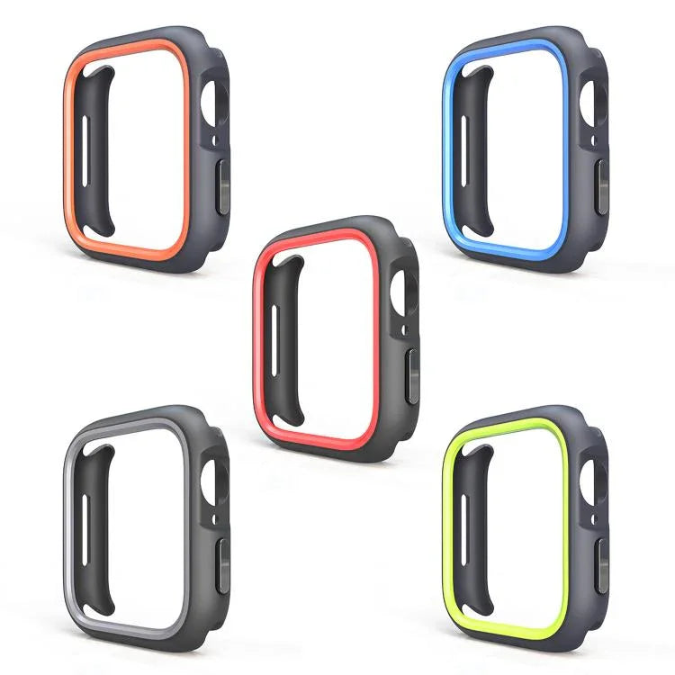 雙色半包覆PC保護殼，適用於Apple Watch 44mm / 45mm，適用於Apple Watch Ultra 49mm