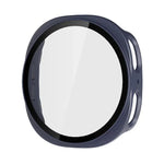 ENKAY Hat-Prince Full Coverage Tempered Glass Film Integrated PC Watch Case, For Samsung Galaxy Watch8 44mm, For Samsung Galaxy Watch8 40mm