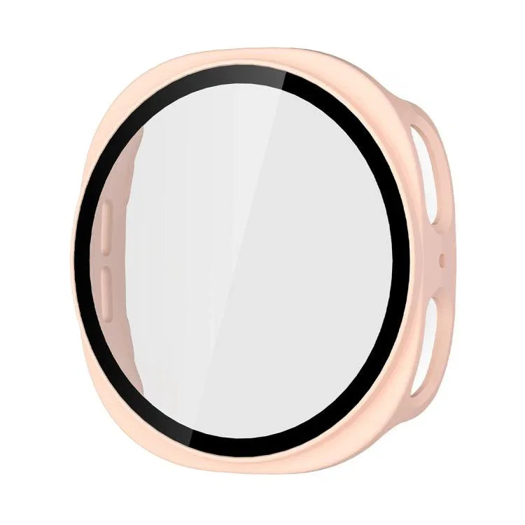 ENKAY Hat-Prince Full Coverage Tempered Glass Film Integrated PC Watch Case, For Samsung Galaxy Watch8 44mm, For Samsung Galaxy Watch8 40mm